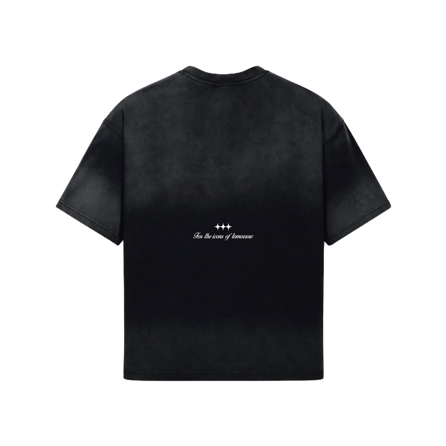 AIC ULTRA BASICS BOXY TEE WASHED BLACK