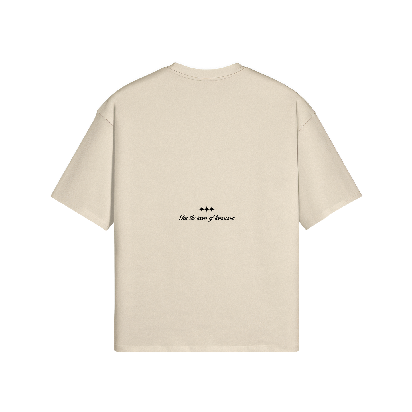 AIC ULTRA BASICS BOXY TEE APRICOT