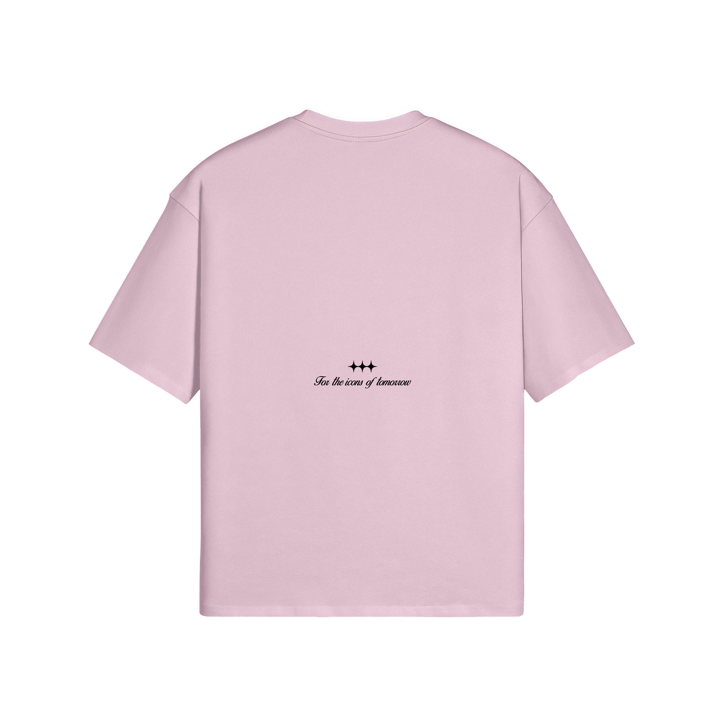 AIC ULTRA BASICS BOXY TEE LIGHT PINK