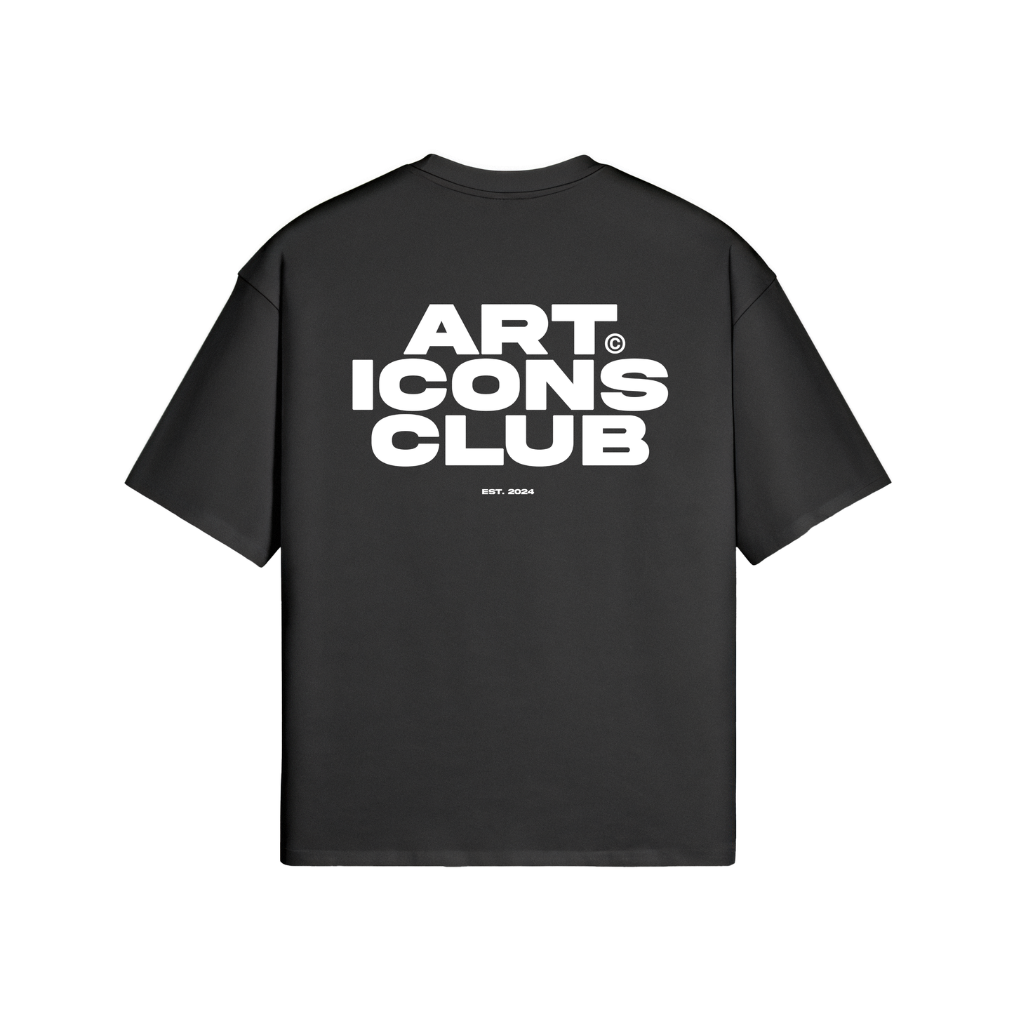 AIC BASIC BOXY TEE BLACK