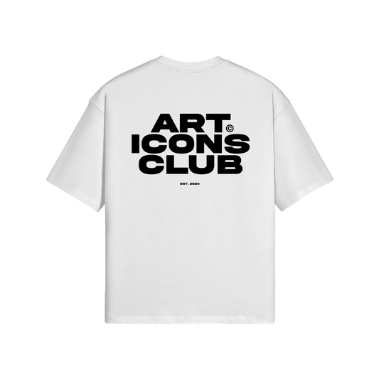 AIC BASIC BOXY TEE WHITE