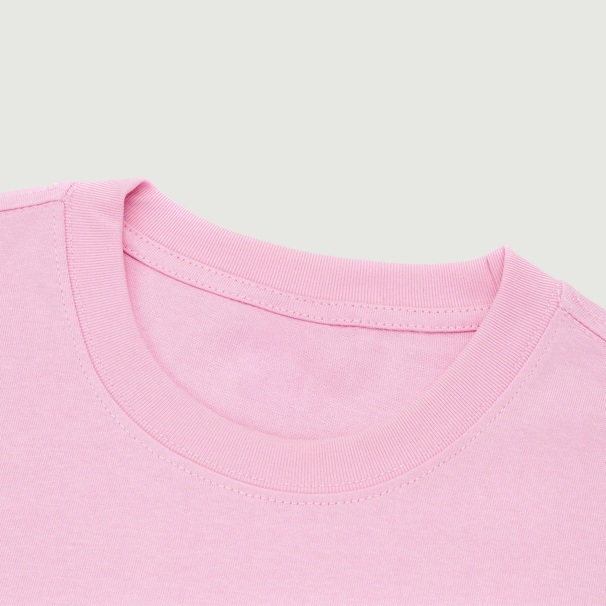 AIC ULTRA BASICS BOXY TEE LIGHT PINK