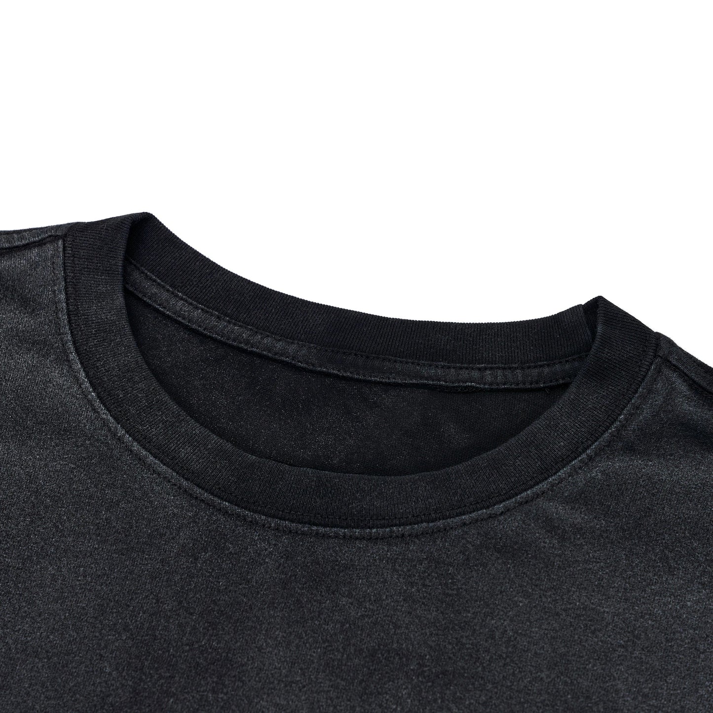 ITAG BLOWN GRAPHIC BOXY TEE WASHED BLACK